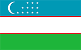 Uzbekistani Flag